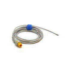Mindray Temperature Probe Ped/ Neo Esophageal / Rectal  - 3m 2 pin yellow connector  
