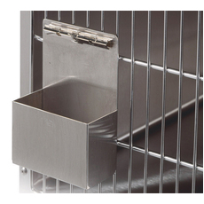 Cage Clipboard with Bin Small (6W x 9H)