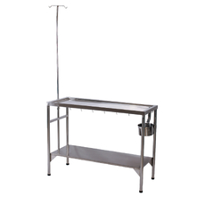 Stainless Steel Consult Table - Flat Pack 