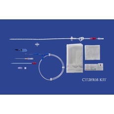 Chest Tube Kit - 12Fr x 30cm (12in) with 16cm of fenestrations
