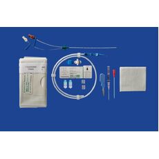 MILACATH Guidewire - Double Lumen - 5Fr x 8cm (3in) - with one 18Ga & one 20Ga lumen - Peel-Away Indroduction