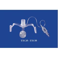 Tracheostomy Tube Cuffed 4.0mm ID x 5.4mm OD - Length 41mm