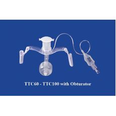 Tracheostomy Tube Cuffed 8.5mm ID x 11.5mm OD - Length 77.5mm