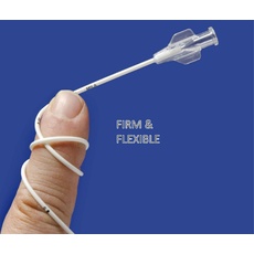 Small Animal/Tomcat Catheter 3.5Fr - adjustable up to 15cm (6in) with stylet and NEW MOVEABLE SUTURE DISK